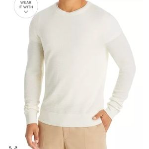 Knit wool sweater